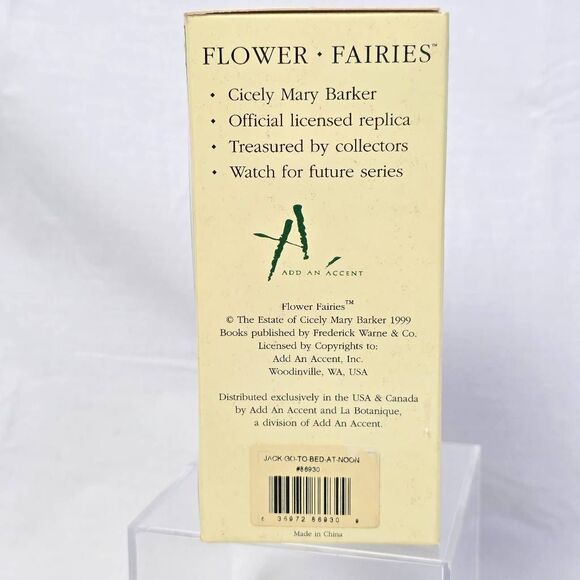 Flower Fairies Jack Go-To-Bed-at-Noon Fairy #86930 - Picture 4 of 6